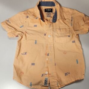 OshKosh B'gosh Peach Button Down Shirt